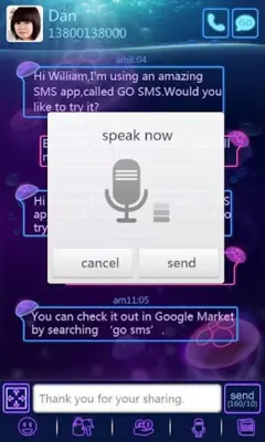 GO SMS Pro android App screenshot 2